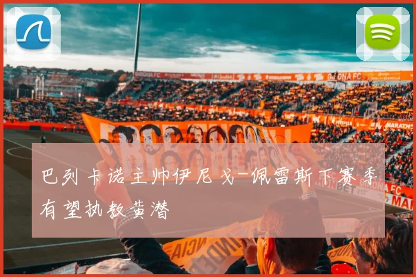 巴列卡诺主帅伊尼戈-佩雷斯下赛季有望执教黄潜